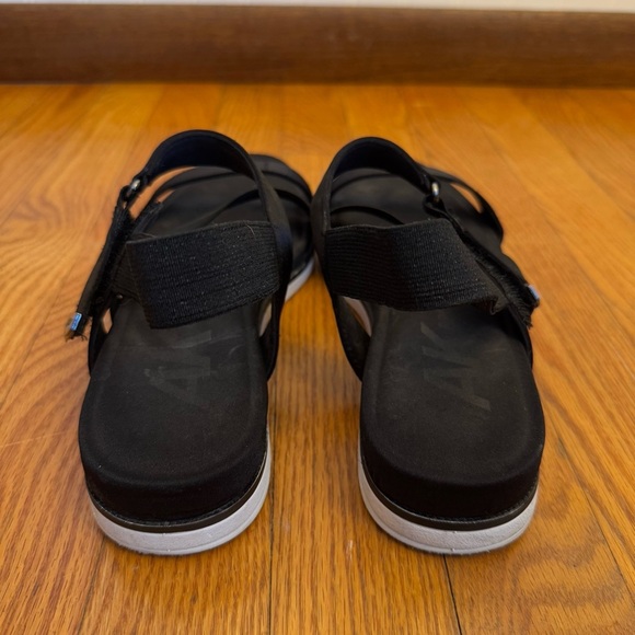 Anne Klein Nolita Sport Women’s Black Sandals Size 9 - Picture 5 of 10